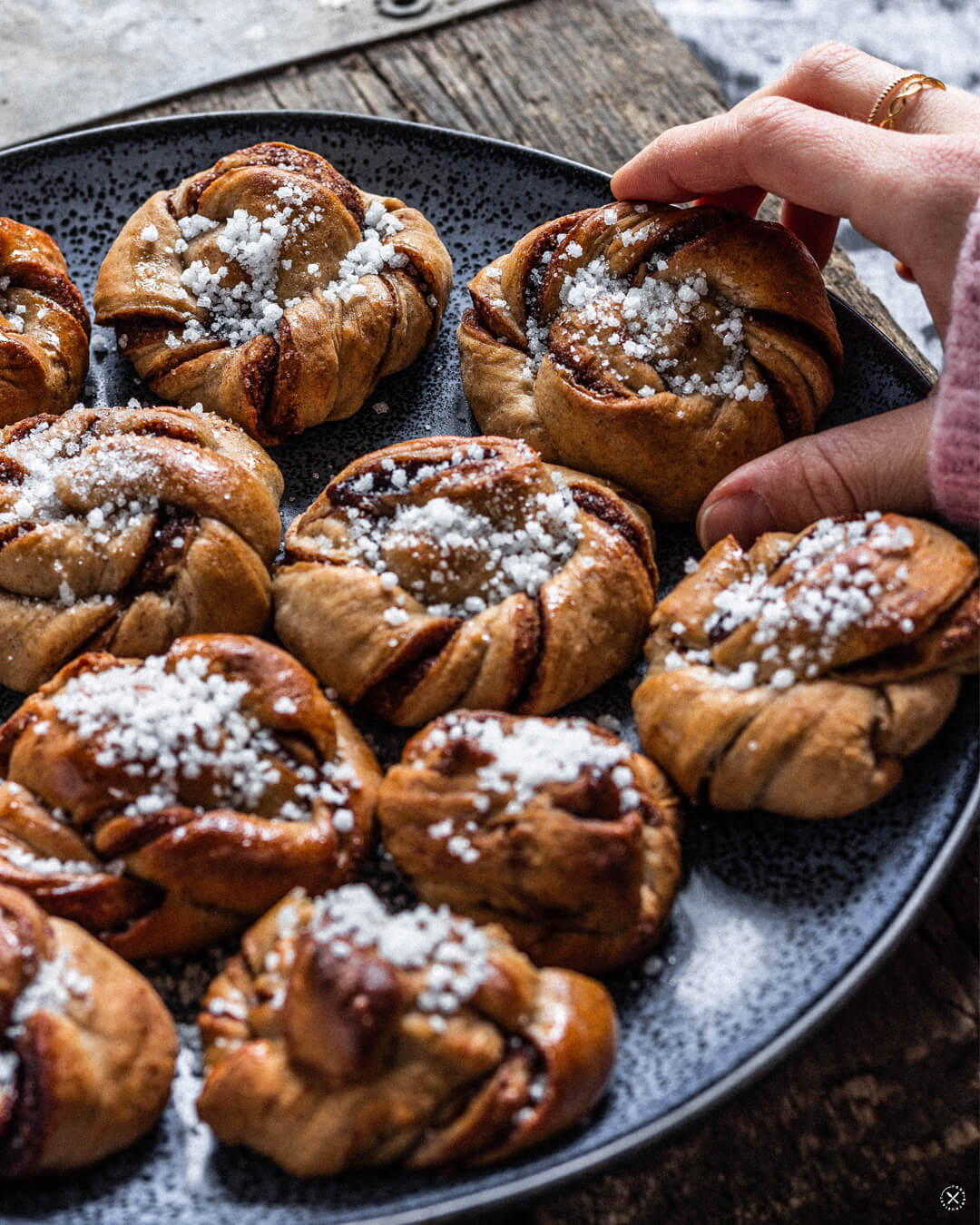 food.enthusiast | Kanelbullar – original schwedische Zimtschnecken [vegan]