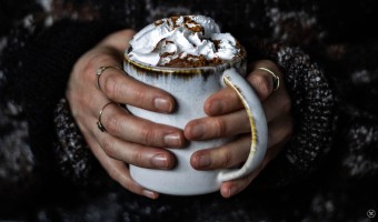 Heiße Schokolade ohne Zucker