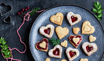 Vegane Spitzbuben (Linzer Augen)