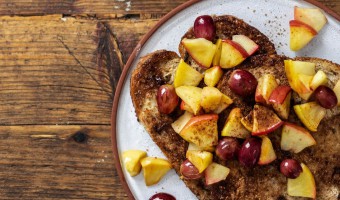 Veganes French Toast mit Zimt